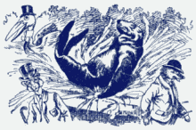 splashing the visitors