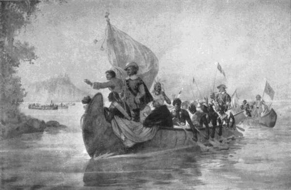 THE DISCOVERY OF LAKE CHAMPLAIN, 1609