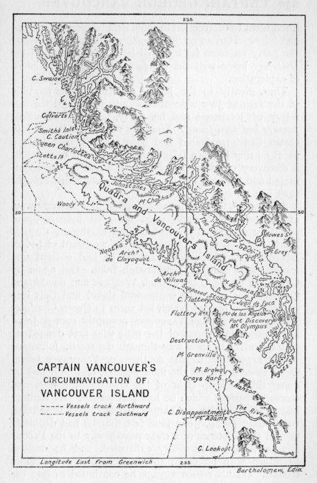 CAPTAIN VANCOUVER'S CIRCUMNAVIGATION OF VANCOUVER ISLAND