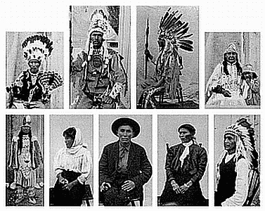 INDIANS OF THE INTERIOR OF BRITISH COLUMBIA From
photographs made by the Geological Survey of Canada, supplied by J. A.
Teit