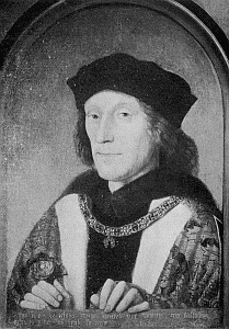 HENRY VII From the painting in the National Portrait
Gallery