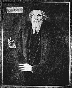 SEBASTIAN CABOT From a contemporary portrait