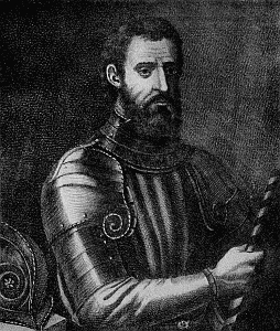 JUAN VERRAZANO From an engraving in the Dominion
Archives