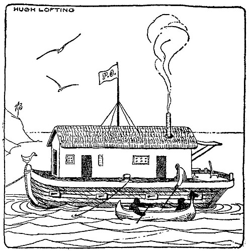 The houseboat post office of No-Man's-Land