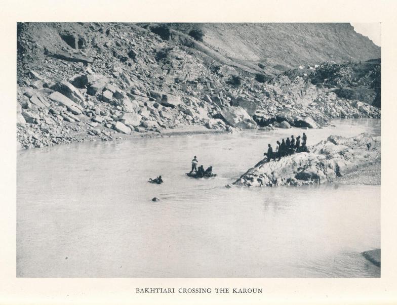 BAKHTIARI CROSSING THE KAROUN