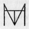 M-V-T monogram