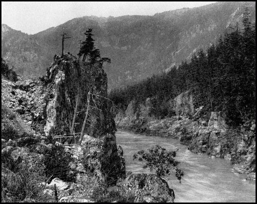 FRASER CANYON, BELOW NORTH BEND
