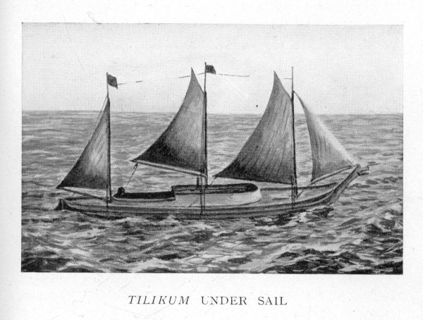 <I>TILIKUM</I> UNDER SAIL